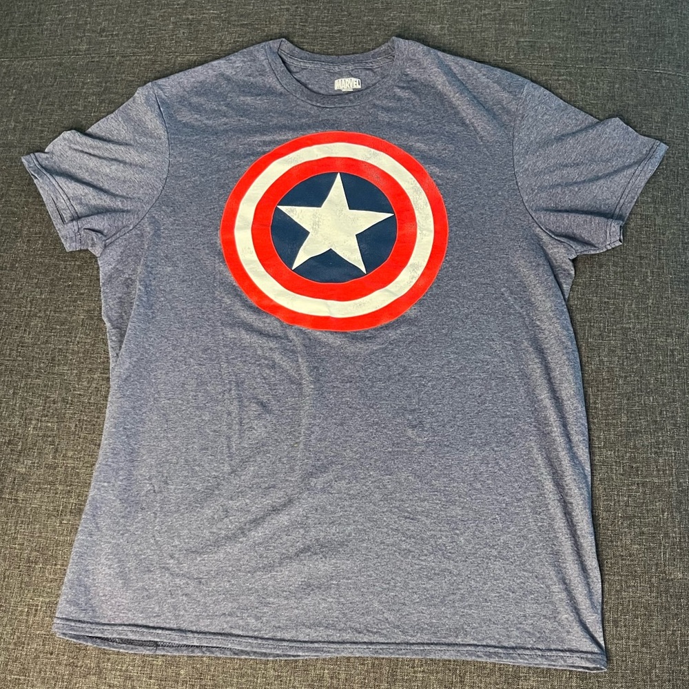 Marvel captain America shirt